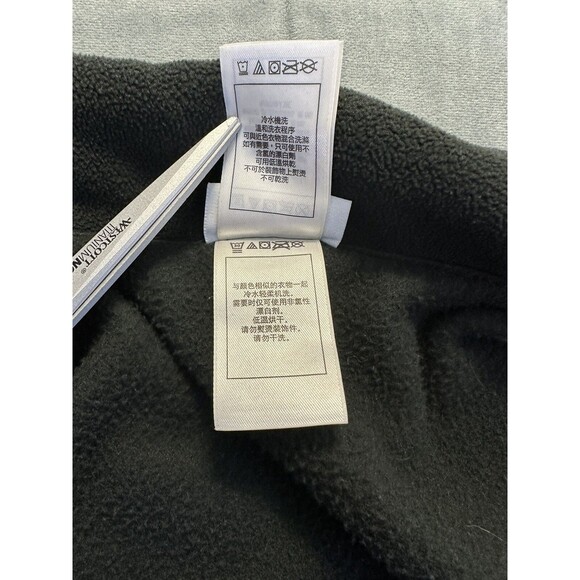 Disneyland Fleece Jacket Mens 2XL Gray Black Pockets Full Zip Mickey Disney - Picture 6 of 9